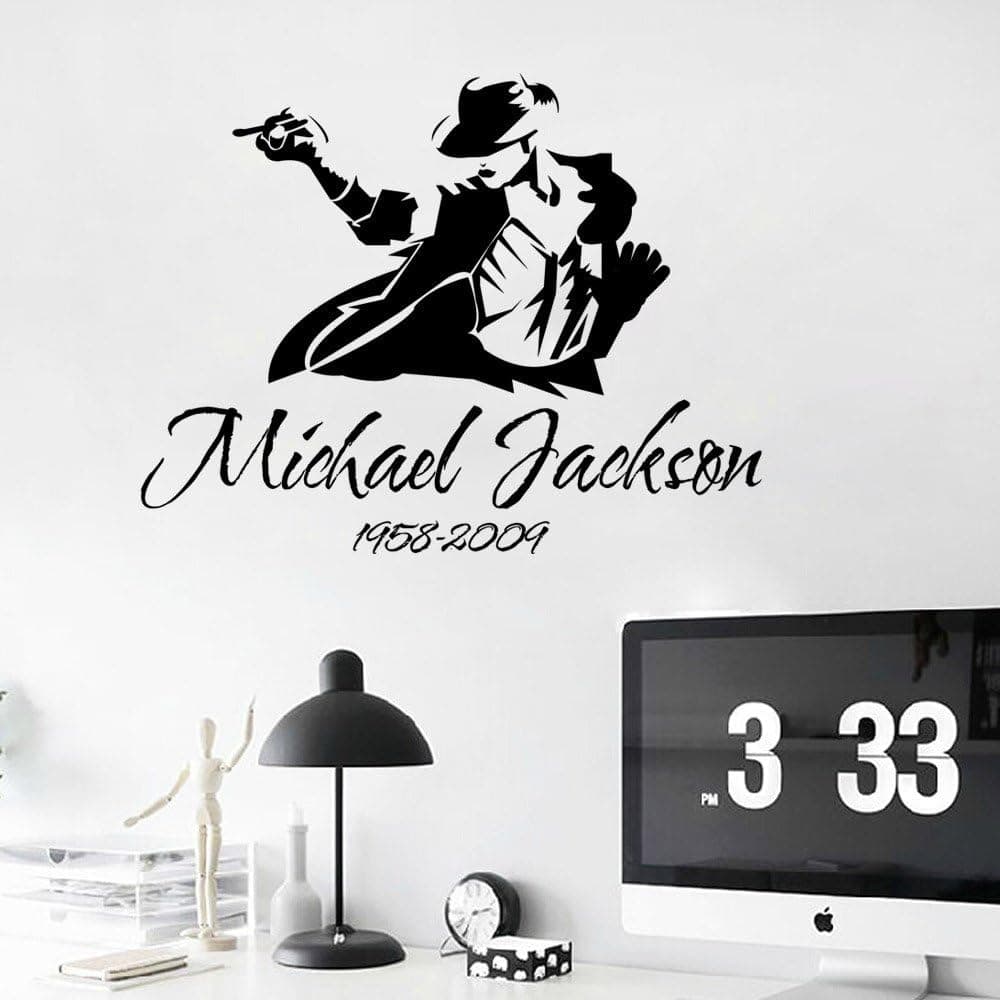 Aiwall 9174 9174 DIY wall decal Michael Jackson Art Poster Wall Sticker Home Decoration