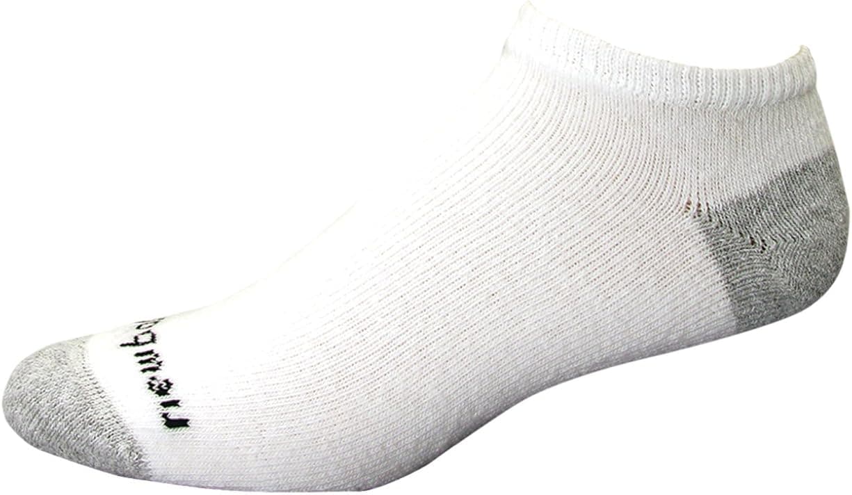 New Balance Unisex Nanotex Wicking Cotton No Show 4-Pack Sock