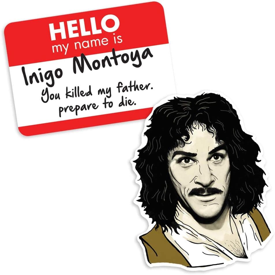 Popfunk Princess Bride Inigo Montoya Hello Collectible Stickers