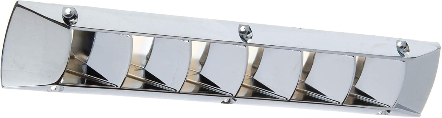 Attwood 1495B5 Corrosion-Resistant Marine Louvered Vent, Black Finish