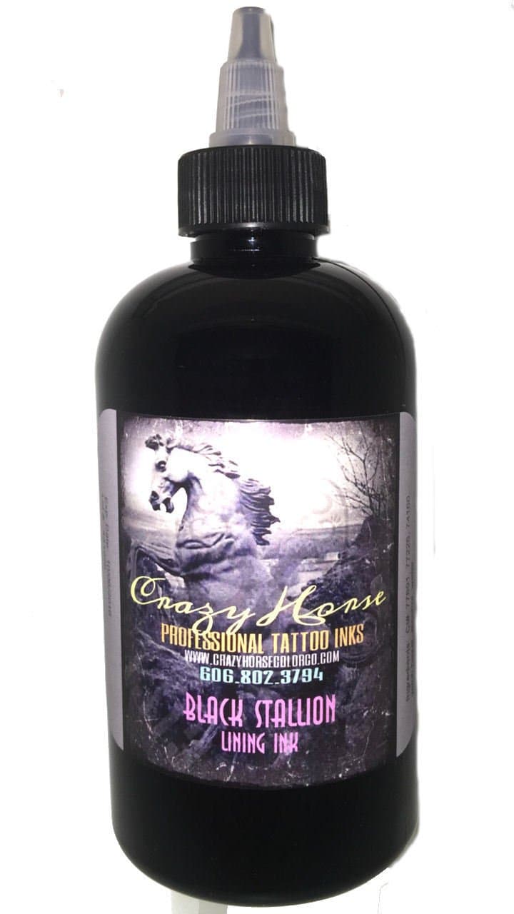 Crazyhorse High Quality Lining Ink - Black Stallion Lining Ink
