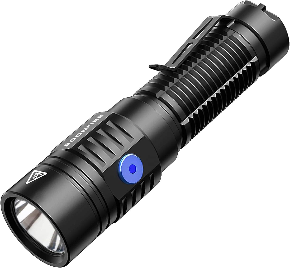 soonfire E37 USB C Rechargeable LED Handheld Flashlights, 2530 Lumens - Ultra-Compact and Super Bright for Daily Carry, Work, Camping, Hiking - Ideal for Emergency and Law Enforcement Use