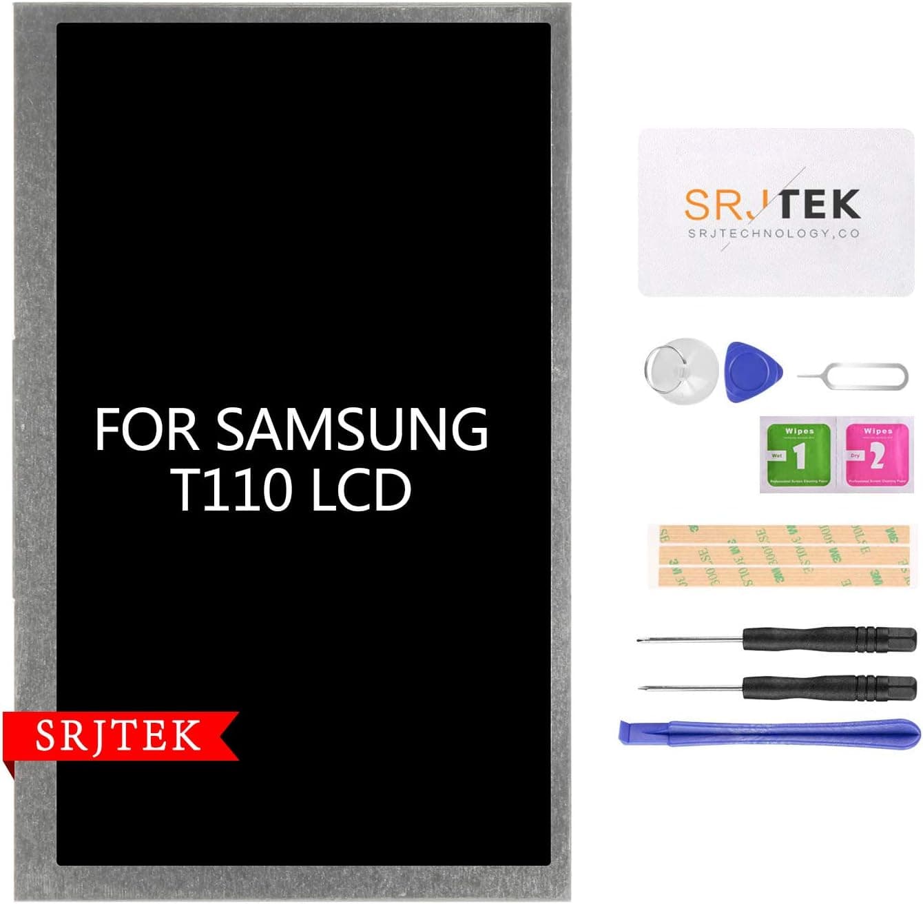 Screen Replacement for Samsung Galaxy Tab 3 T113 T110 T111 T116 T114 Lite 7.0,SM-T110 SM-T111 SM-T113 SM-T114 SM-T116 LCD Display Screen Panel Repair Parts