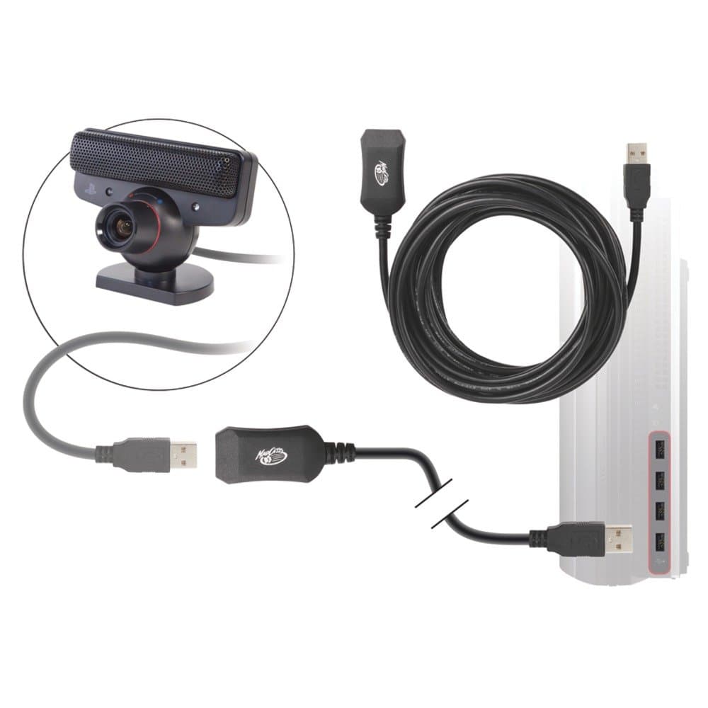 Mad Catz PS3 Move Powered USB Extension Cable 15ft