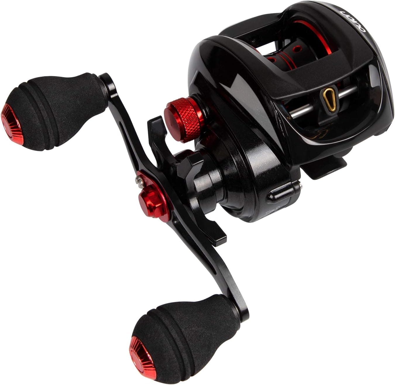 Outon Baitcasting Reel Low Profile 6.2:1 Gear Ratios, 5+1 Shielded Bearings, Fishing Reels 9.9lbs Carbon Fiber Drag, Magnet Braking System (Right)
