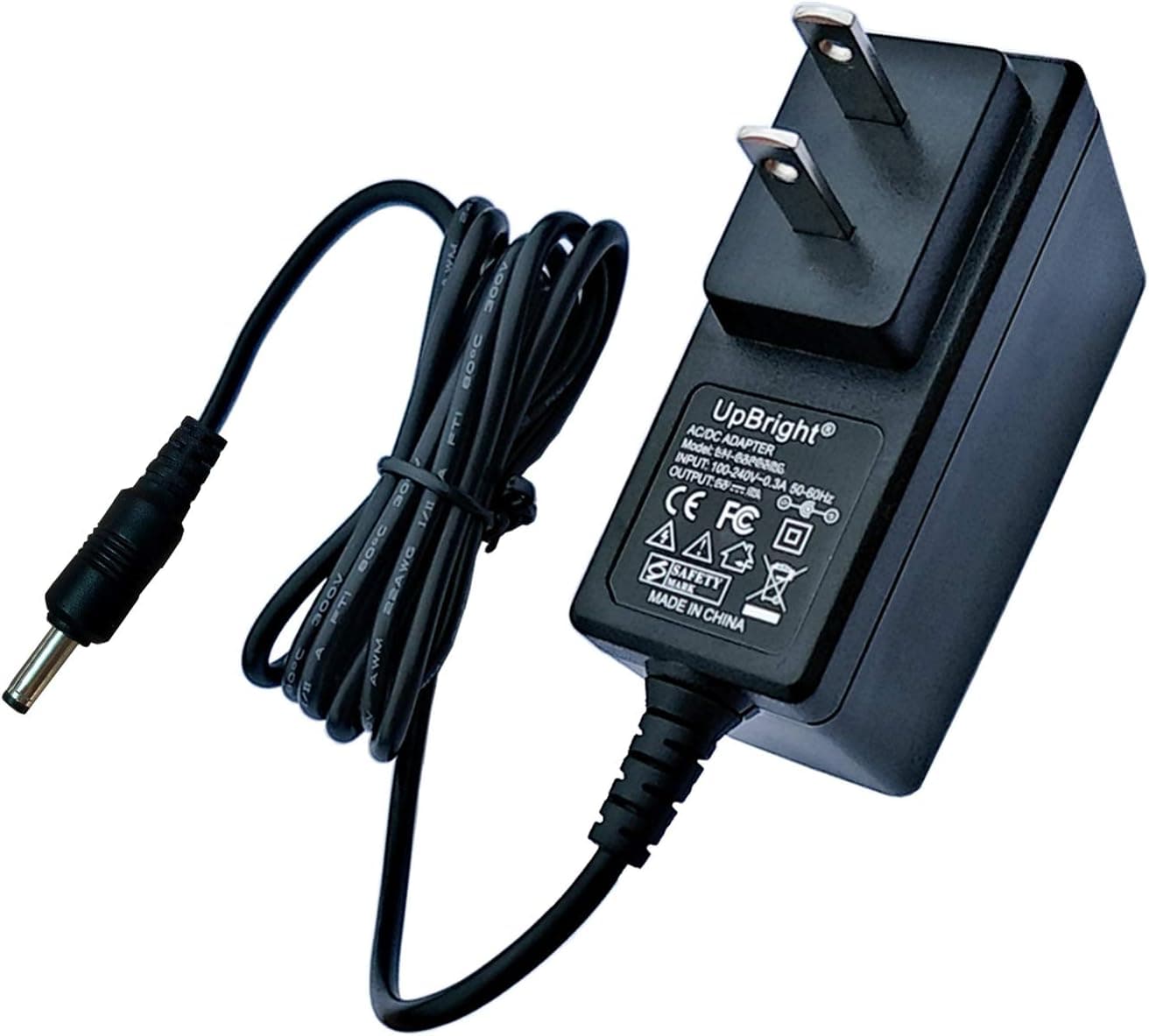 UpBright 5V AC/DC Adapter Compatible with Hitachi SimpleDrive Mini 250 320 500 GB HDD SimpleTech SimpleDrive SP-U25 Foscam SAW-0502000 AcBel WA8078 3658161A Polaroid K-A70501500U Loftek CXS 2200 Power