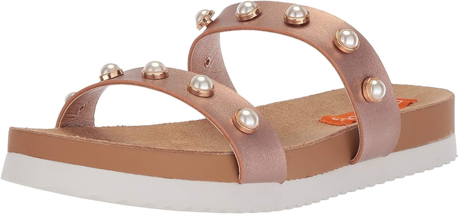 Rocket Dog Women's Lolly Austin Pu W/Pearls Sandal