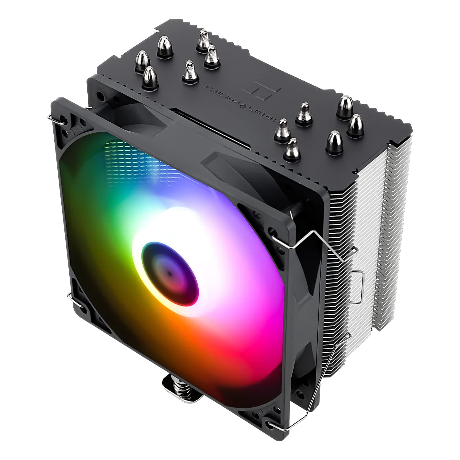 Thermalright BA120 ARGB CPU Air Cooler, 6 Heat Pipes, TL-C12C-S PWM Quiet Fan CPU Cooler with S-FDB Bearing, forAM5 AMD AM4/Intel LGA 1700/1150/1151/1200, PC Cooler