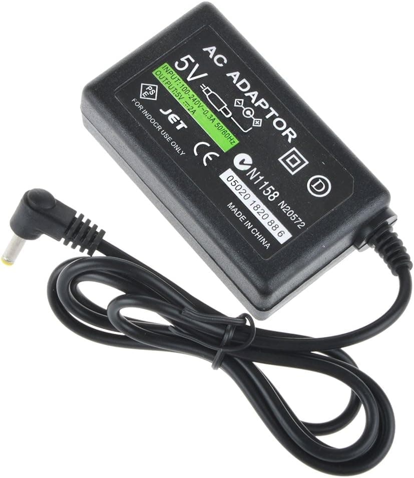 SLLEA Home Wall Charger AC Adapter Power Supply Cord for Sony PSP 1000 2000 3000 Slim