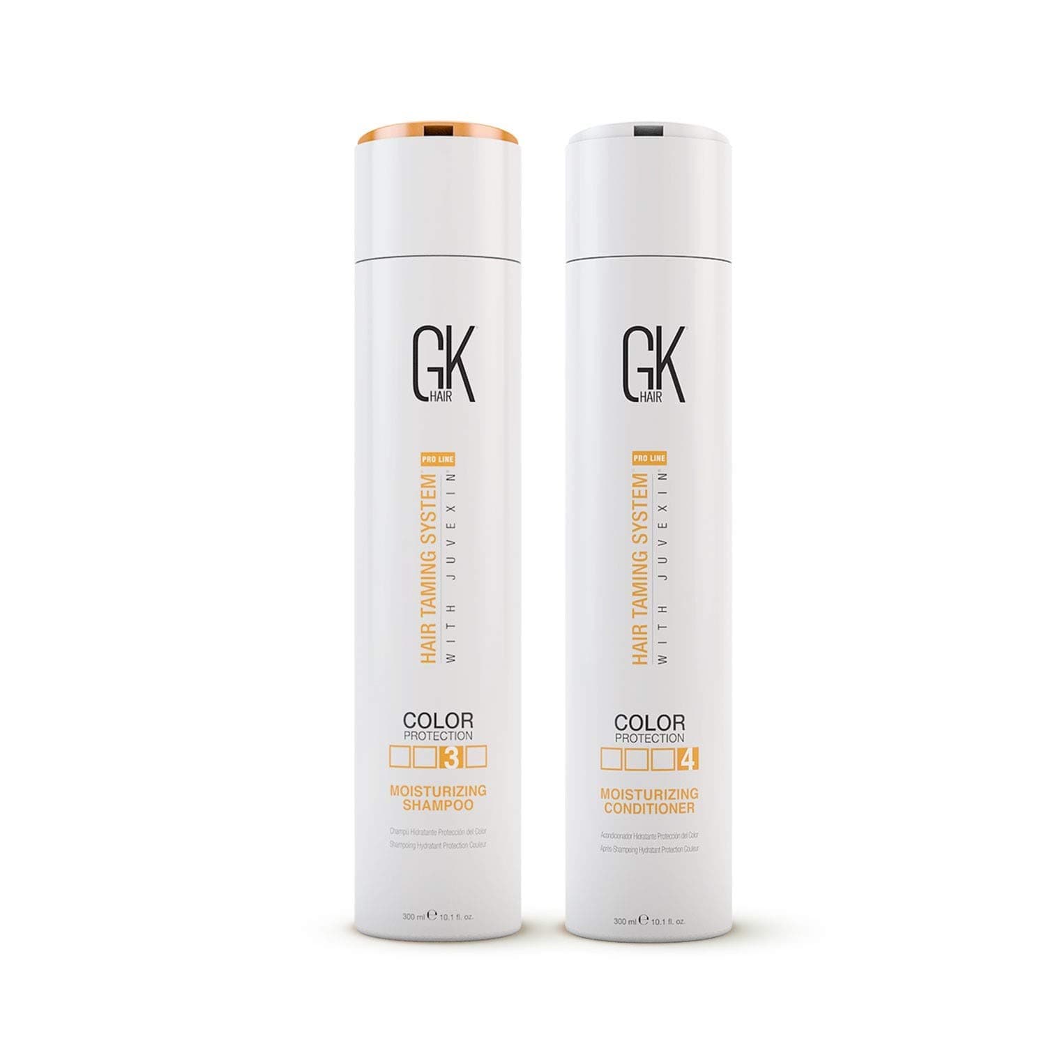 GKhair Moisturizing Shampoo and Conditioner 300ml Duo
