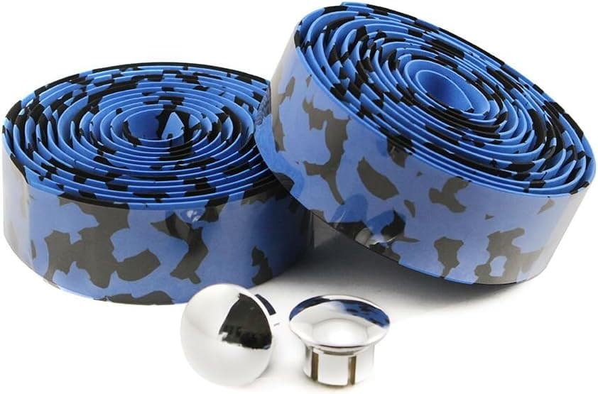 AKM Bike Handlebar Tape, EVA Road Bike Cork Handlebar Tape with 13 Bar Plug
