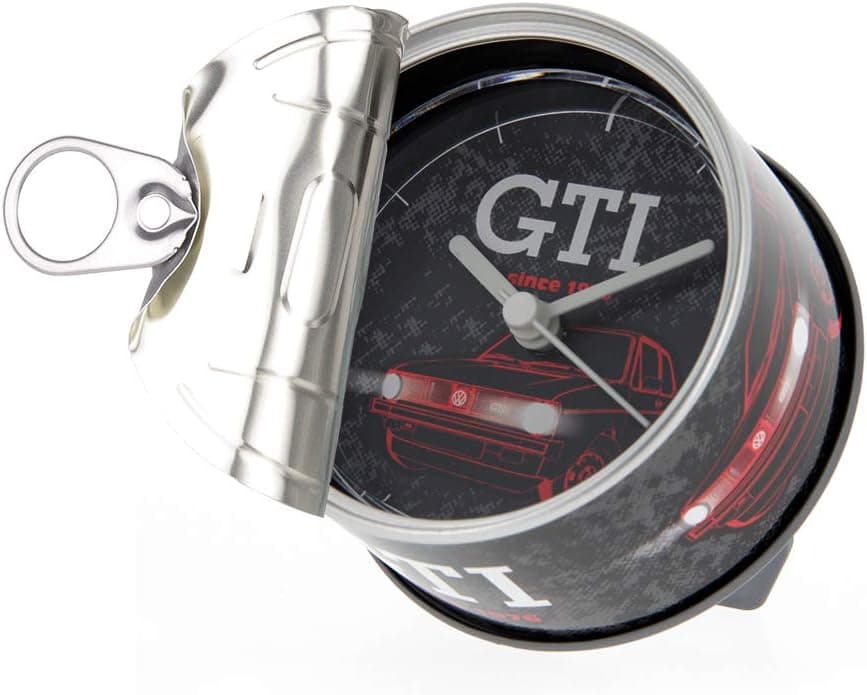 BRISA VW Collection - Volkswagen Golf GTI MyClock Personalizable Watch, Photo Gift, Picture Frame, Souvenir, Magnet, Funny Gadget (Since 1976)