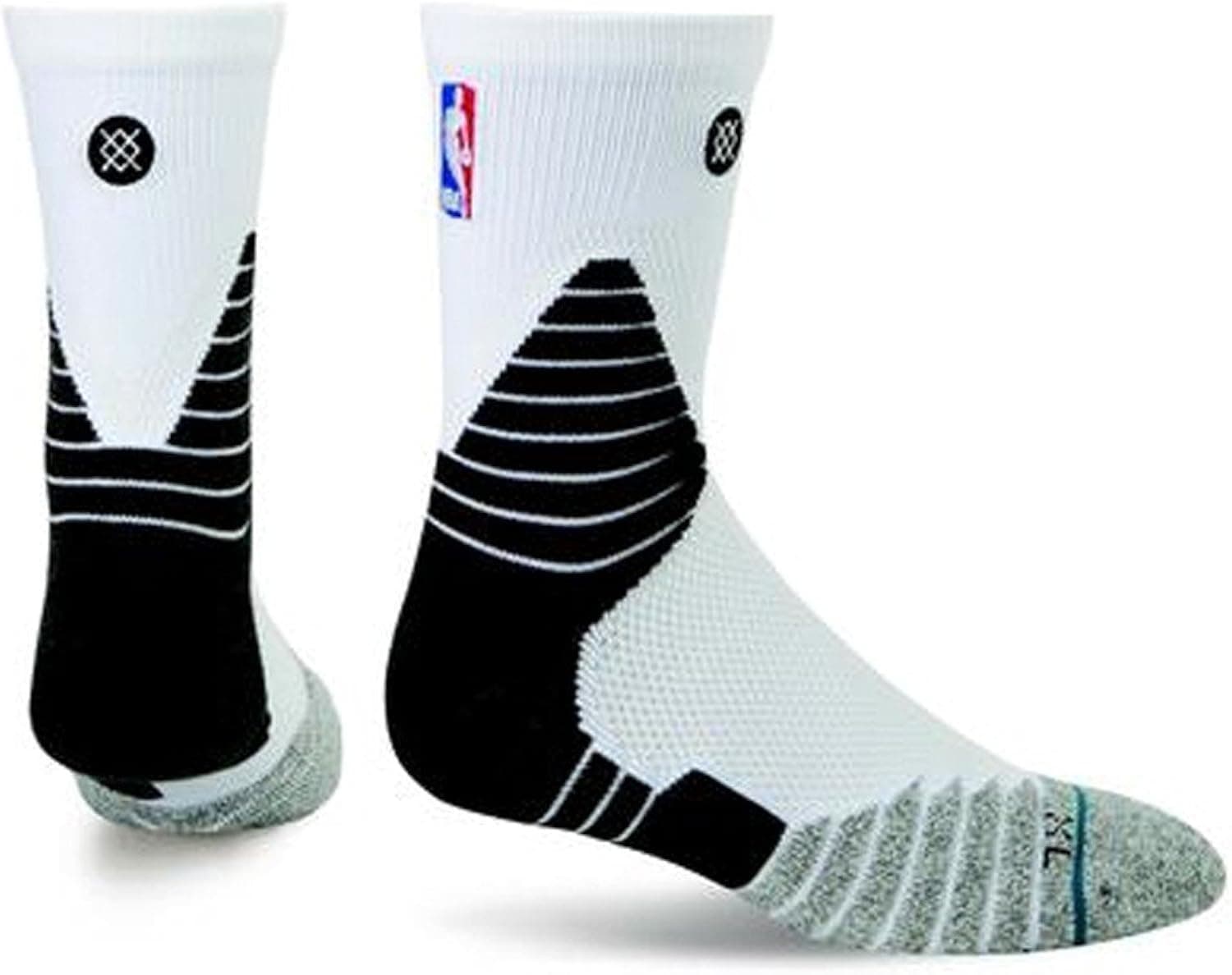 Stance NBA Solid QTR White XL 13-16