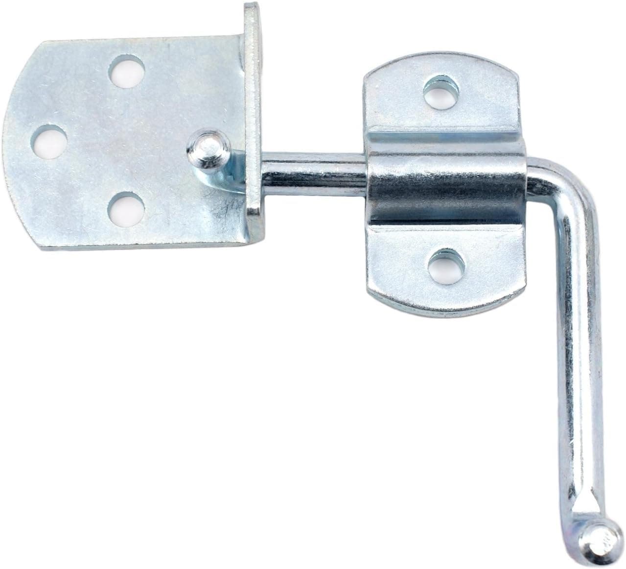 Boxer Tools Side Gate Latch Sets for Stake Body Gates, Clear Zinc, 4 Count