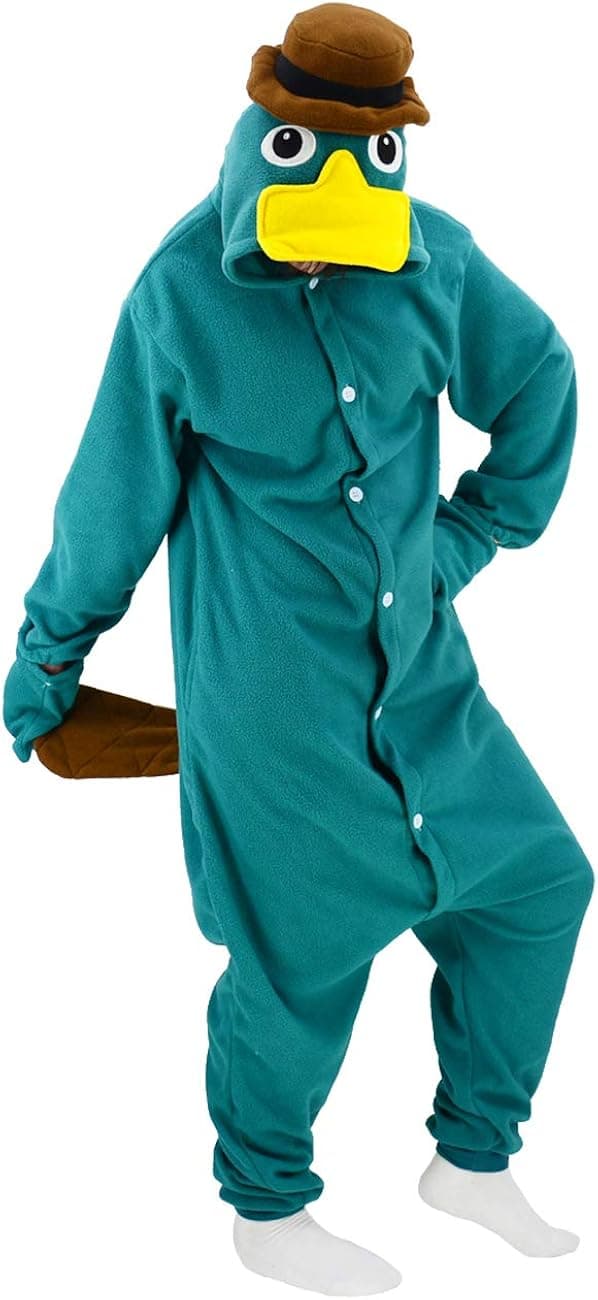 Adult Animal One-piece Pajamas Cosplay Animal Homewear Sleepwear Jumpsuit Costume for Women Men