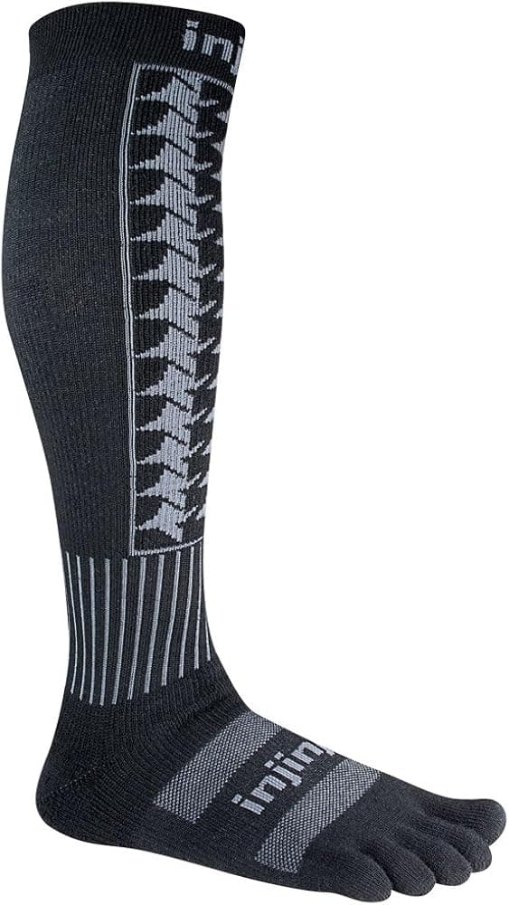 Injinji Snow Midweight OTC Houndstooth NuWool Socks