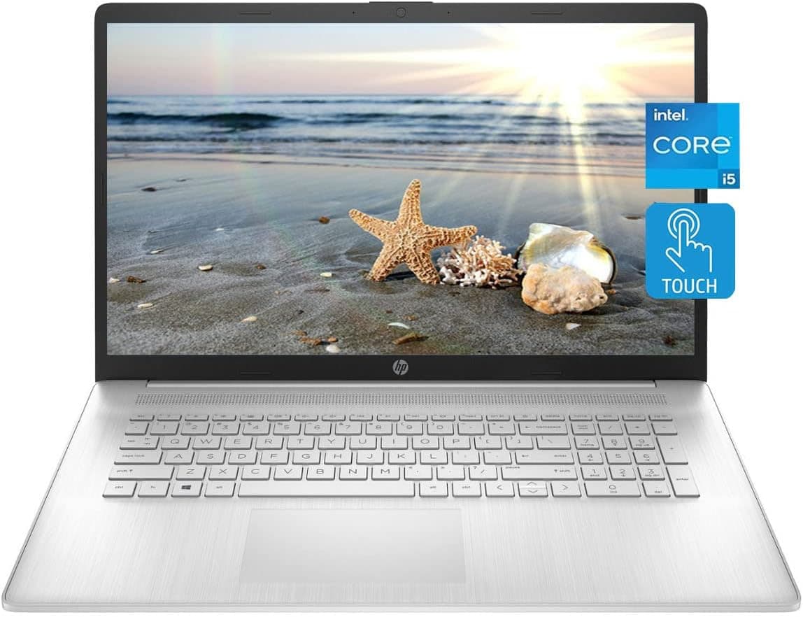 HP 2023 Newest 15.6 Inch Touchscreen Laptop, 11th Gen Intel Core i5-1155G7 Processor, 32GB RAM, 1TB PCIe SSD, Intel Iris Xe Graphics, Bluetooth, HDMI, Windows 11 Home in S Mode, Bundle with JAWFOAL