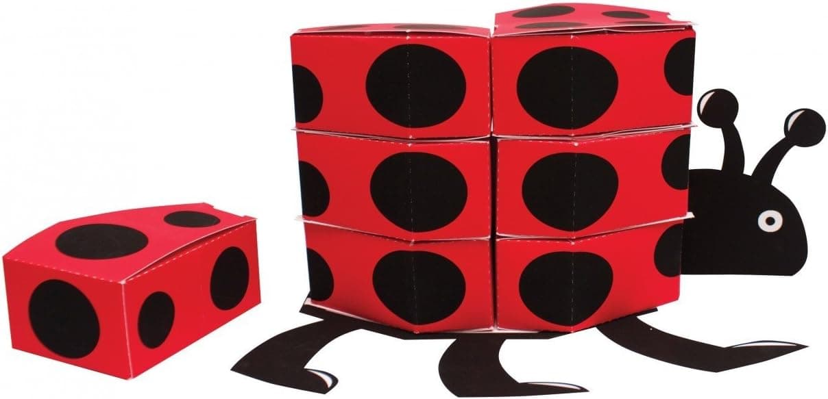 Creative Converting Ladybug Favor Box Centerpiece