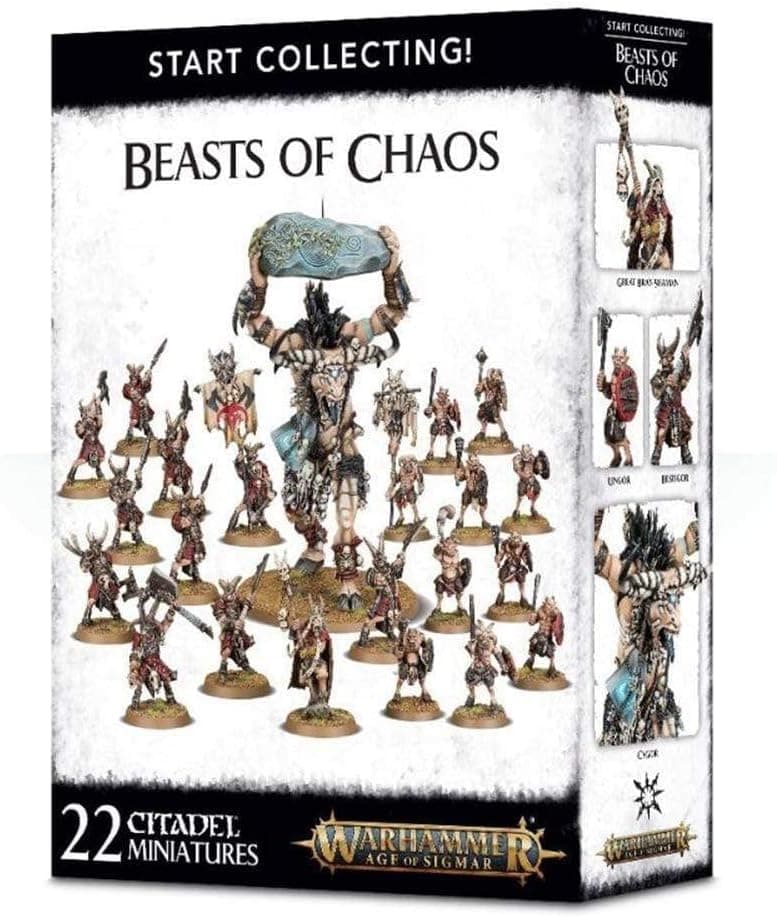 Start Collecting! Beasts of Chaos PLASTIC BOX Warhammer Age of Sigmar AOS
