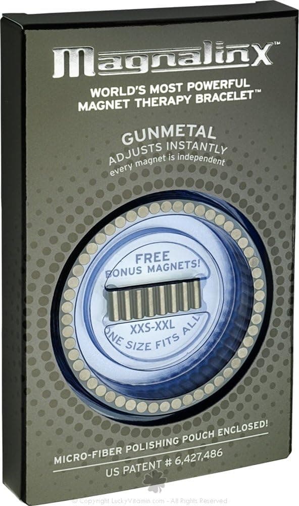 Magnalinx Magnetic Bracelet Gunmetal
