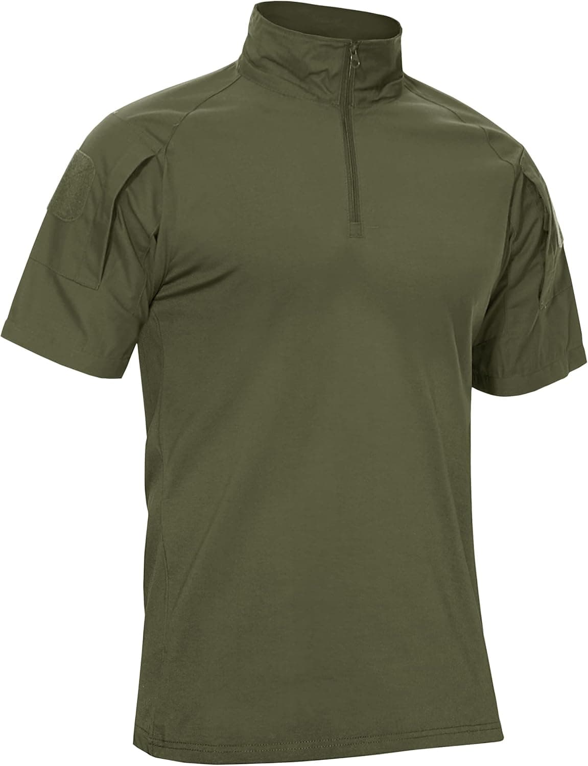 TACVASEN Men's Tactical Short Sleeve Military Shirts Rapid Assault Sleeve Combat T-Shirt Outdoor Pullover