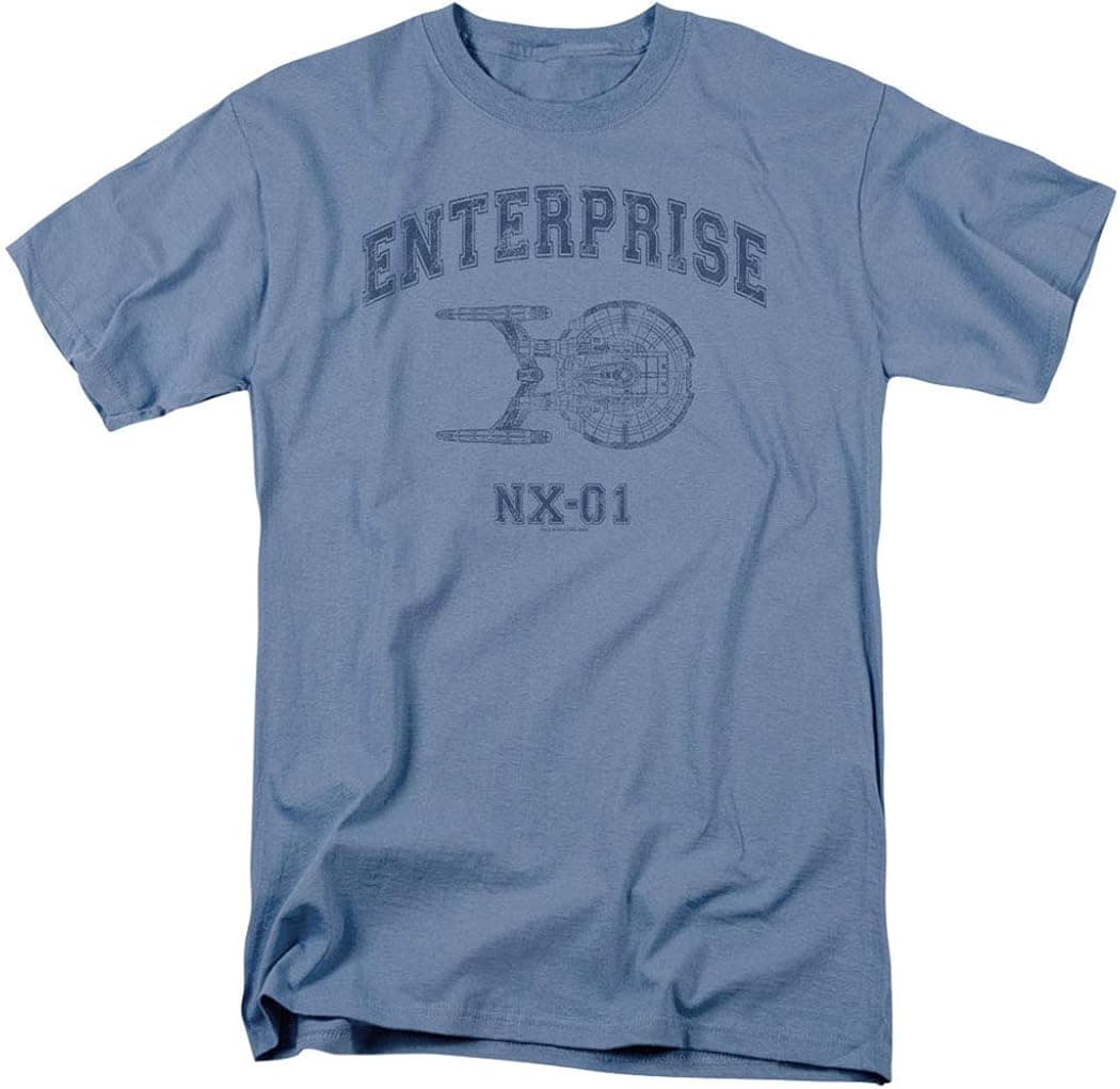 Popfunk Classic Star Trek: Enterprise NX-01 Athletic T Shirt & Stickers