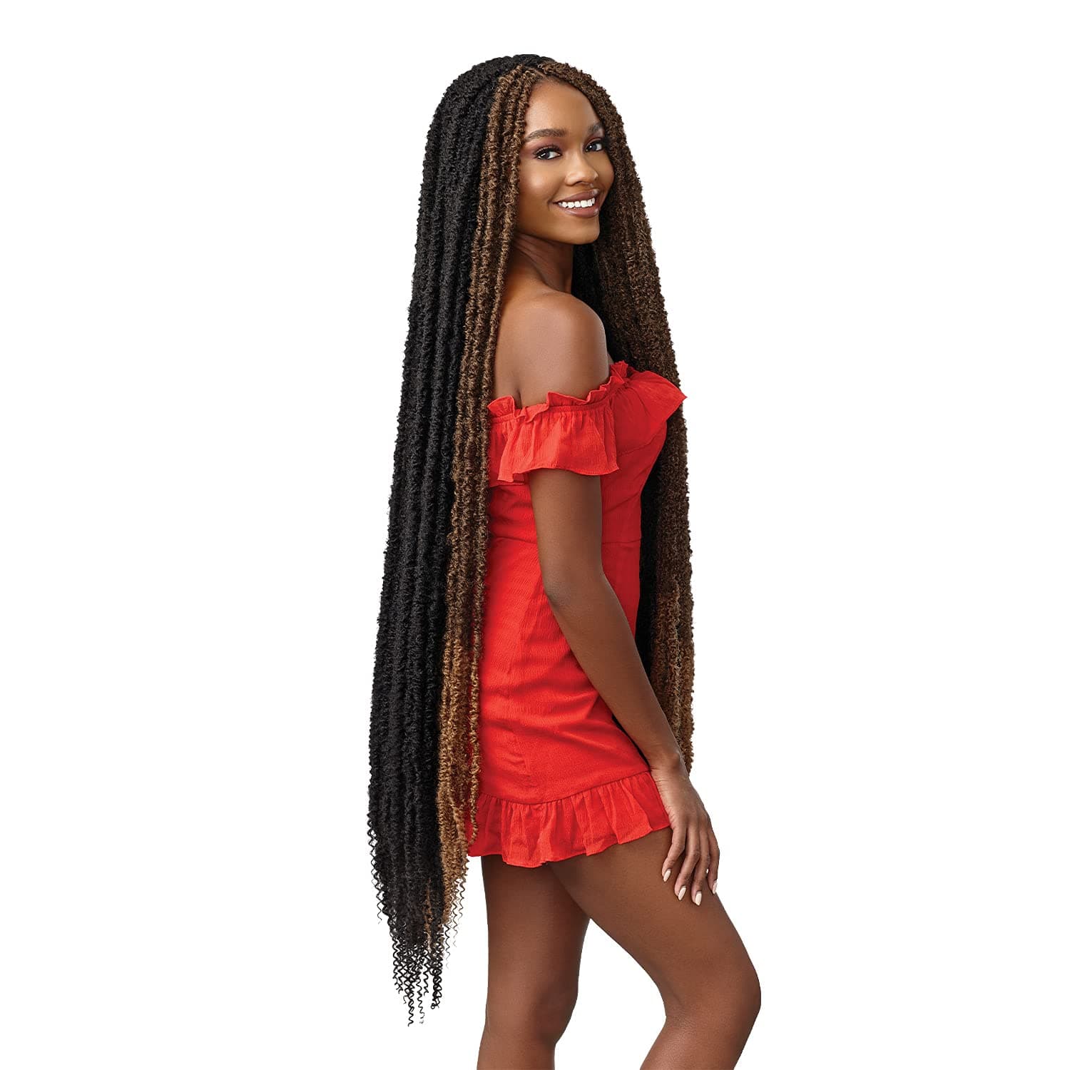 Sun Taiyang Outre Crochet Braids X Pression Twisted Up Bonita Infinity Locs 40inch 1 pack 1