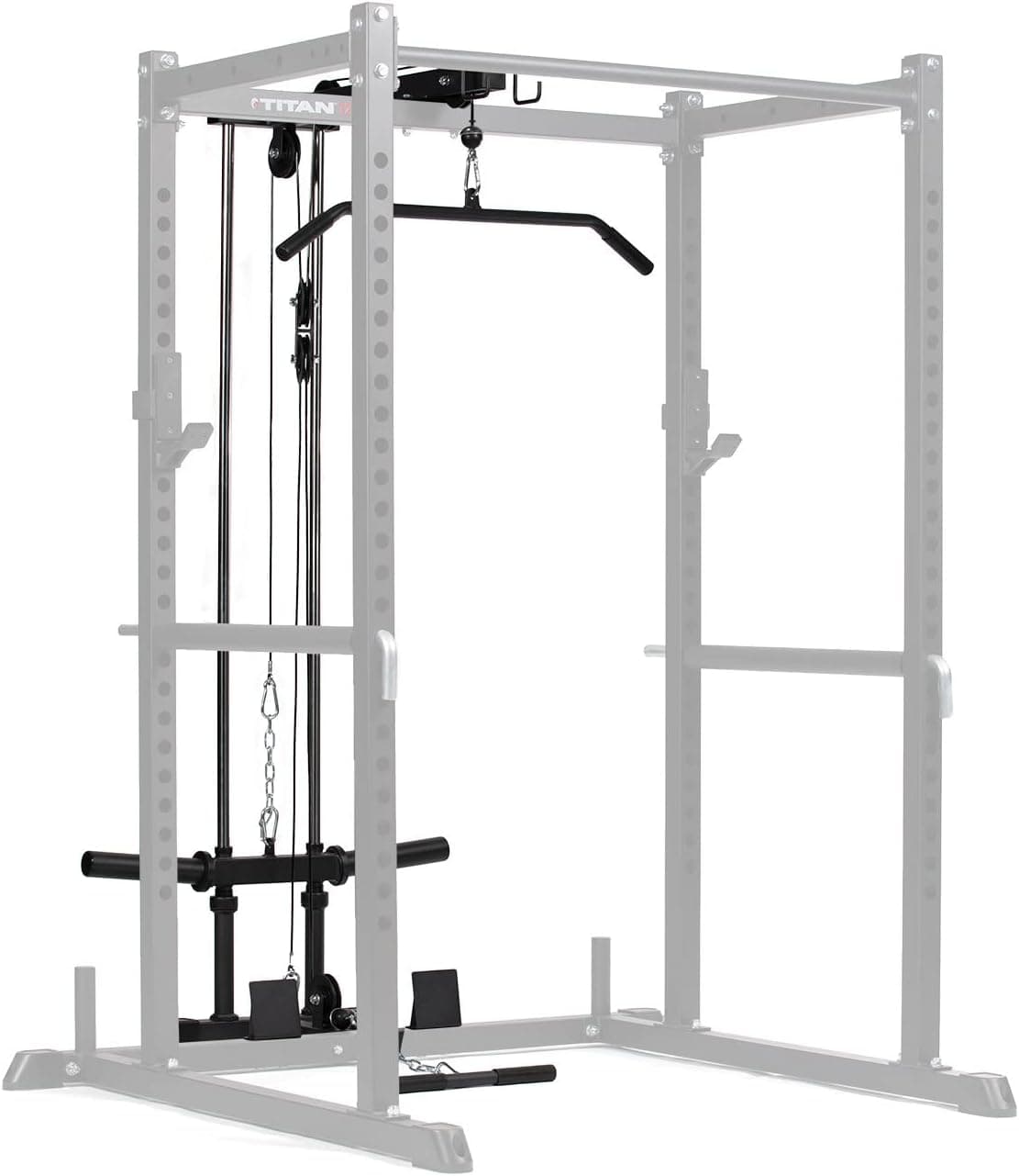 Titan Fitness T-2 Series LAT Tower Power Rack Attachment, 71-in. Height