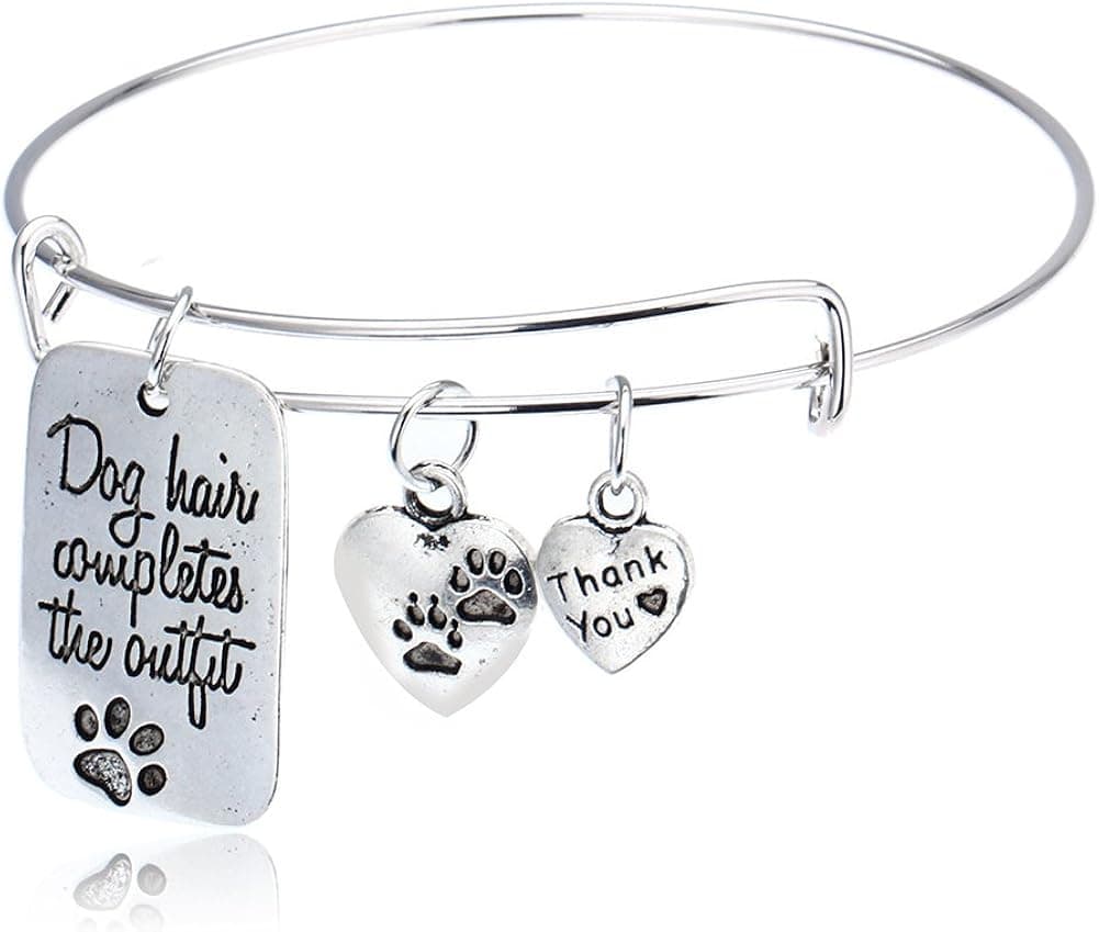 Boosic You Are Braver Than You Believe Charm Adjustable Bangle Bracelets for Women