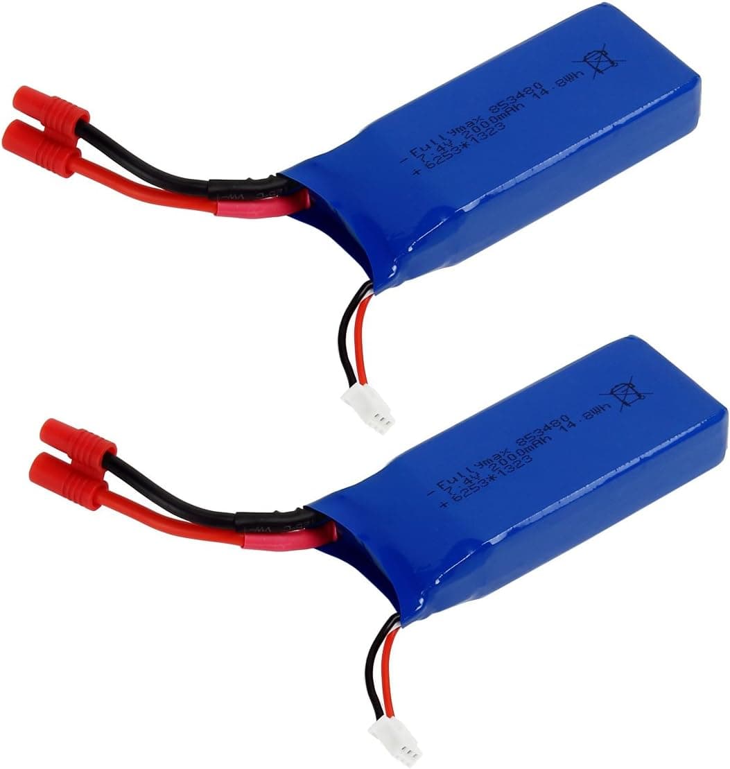 IFLYRC RC Battery Charge Cable JR Style Receiver Plug to 4mm Bullet Banana Connector 22AWG Wire for RC Helicopter Quadcopter Lipo Battery 2pcs (qa) (g)