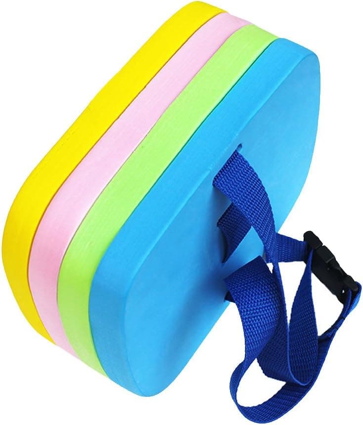 Egoelife Foam Back Floating Board Kickboard Swimming Training Aid with Buckle Belt for Kids Swimming Beginner
