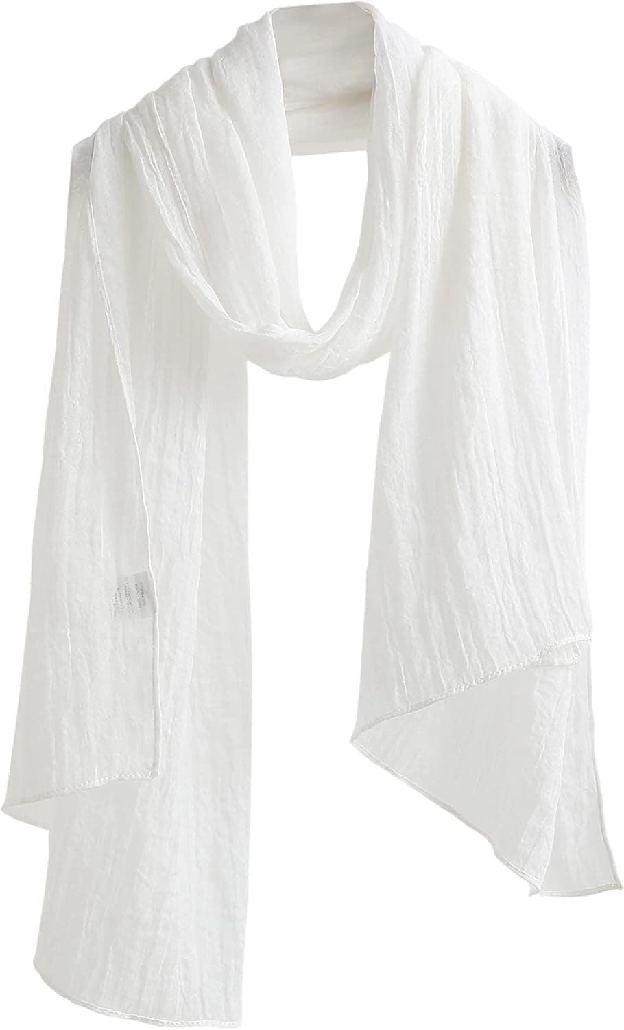 Jeelow Cotton Feel Scarf Shawl Wrap Soft Lightweight Scarves And Wraps For Men Women