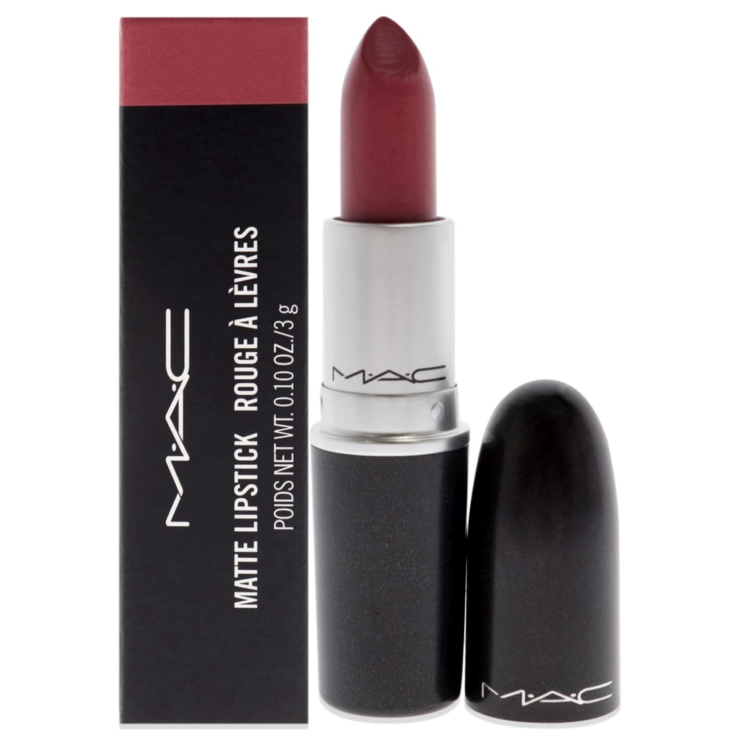MAC Satin Lipstick, Media, 0.64 Ounce