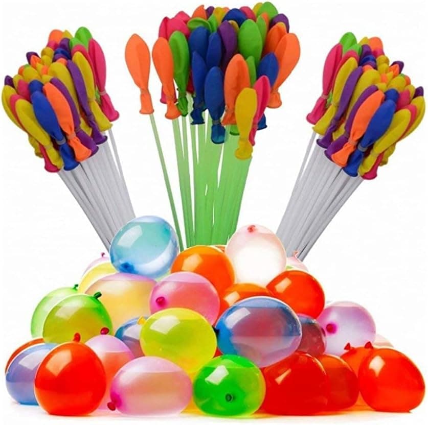 JATEN for Zuru Bunch O Balloons Instant 100 Self-Sealing Water Balloons Complete Gift Set Bundle, 3 Packs(300 Balloons Total)