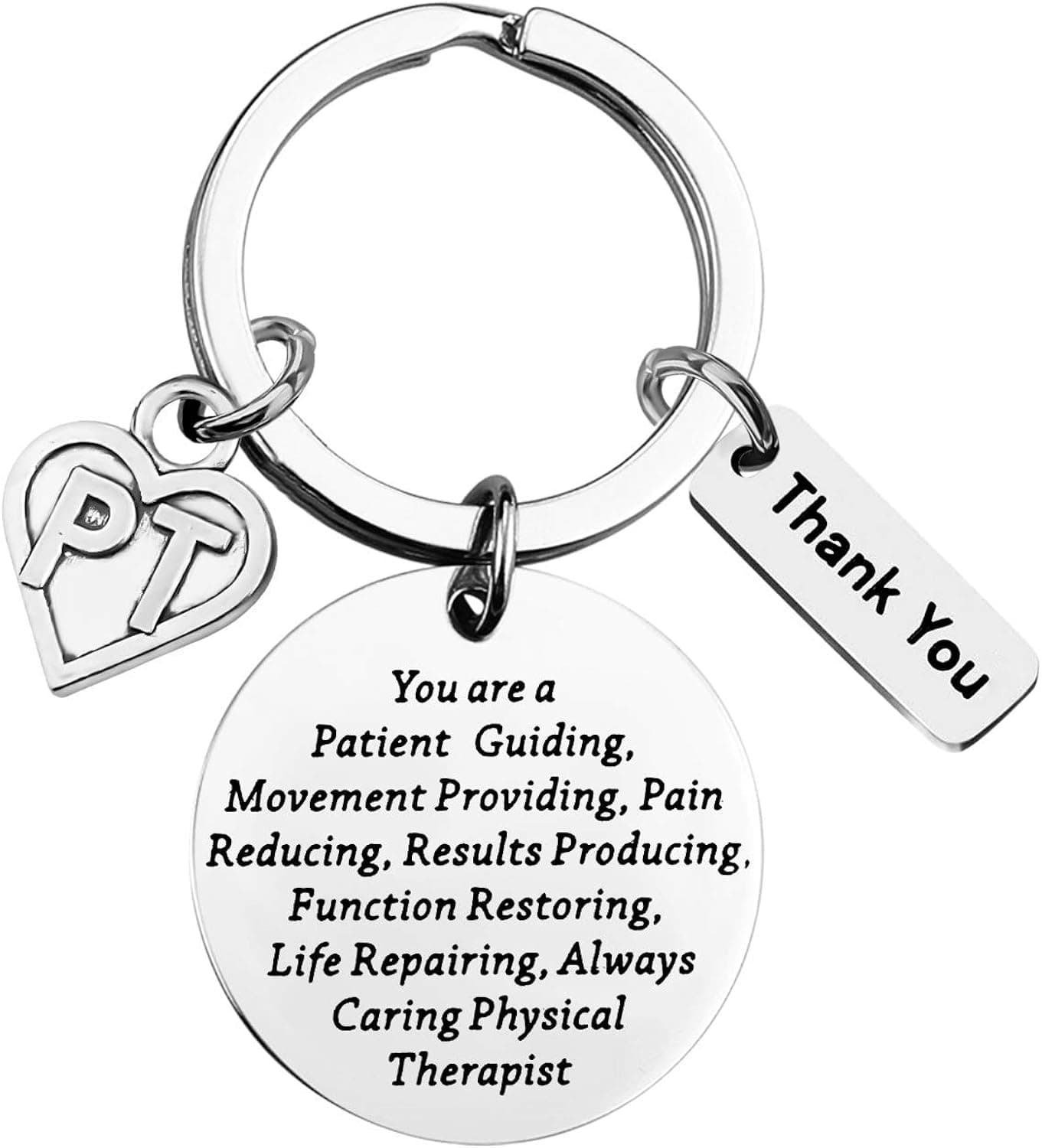 MAOFAED PT Gift Physical Therapy Gift Physical Therapy Appreciation Gift Thank You Gift for PT PT Keychain