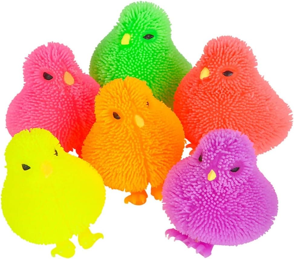 Rhode Island Novelty 3.25" Chick Puffer, 12 Pieces per Order
