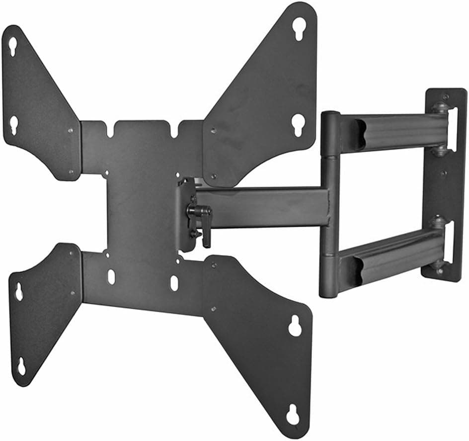 Monoprice Titan Series Tilt TV Wall Mount Bracket - for TVs 32in to 46in Max Weight 125lbs Extension Range of 3.2in to 24.0in VESA Patterns Up to 400x400 Black