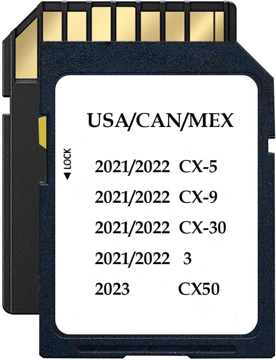 2022 OEM TD2K66EZ1A Navigation sd Card GPS Fits 3 CX-5 CX-9 CX-30 2021