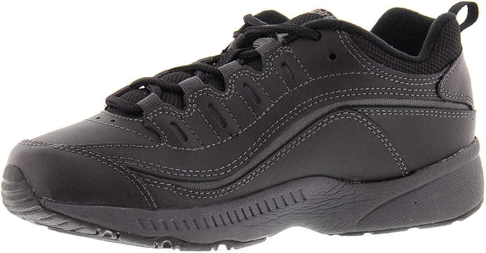 Easy Spirit Women's Romy Sneaker, Black 960, 11 Wide
