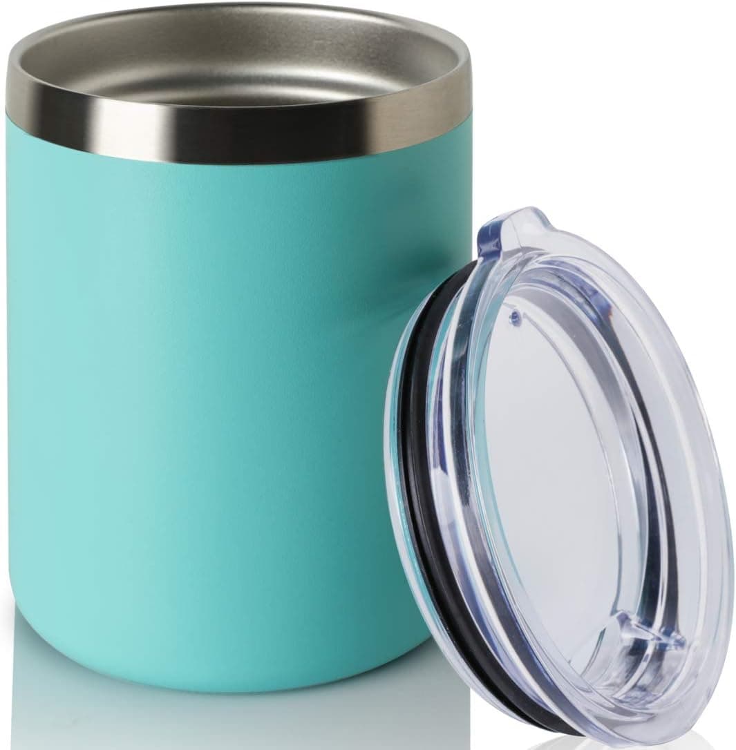 ONEB 12oz Travel Mugs (Light Blue, 1 Pack)