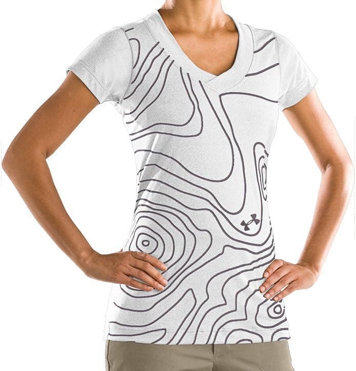 Women's UA Topographic T Tops by Under Armour
