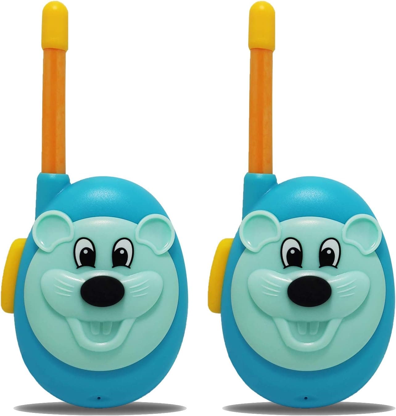 Walkie Talkies for Kids Cute Toy of Age 3-12 Boys Girls Toddler Gift, 2 Way Radio Indoors Outdoors Cartoon Handheld Interphone for Outside Adventure Game, 2 Pack