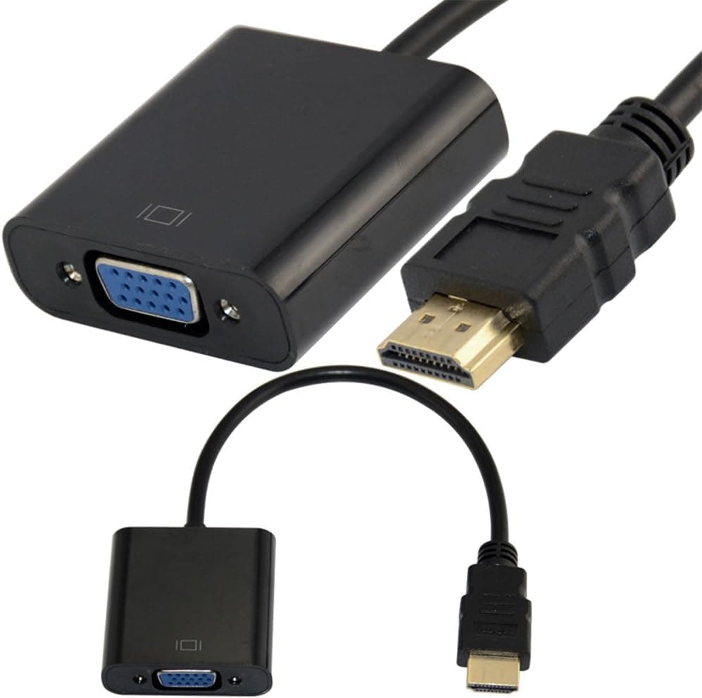 1080P HDMI Male to VGA Female Video Converter Adapter Cable For PC DVD TVbox
