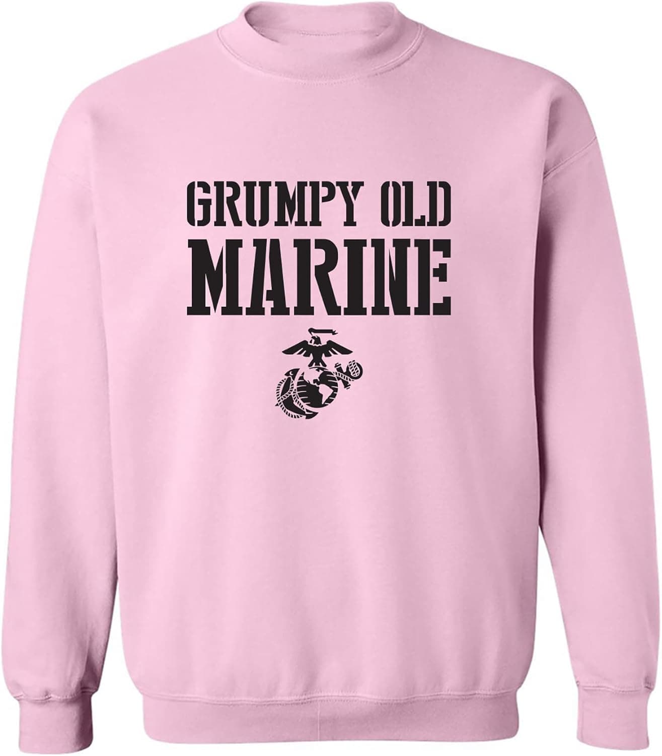 zerogravitee Grumpy Old Marine Crewneck Sweatshirt
