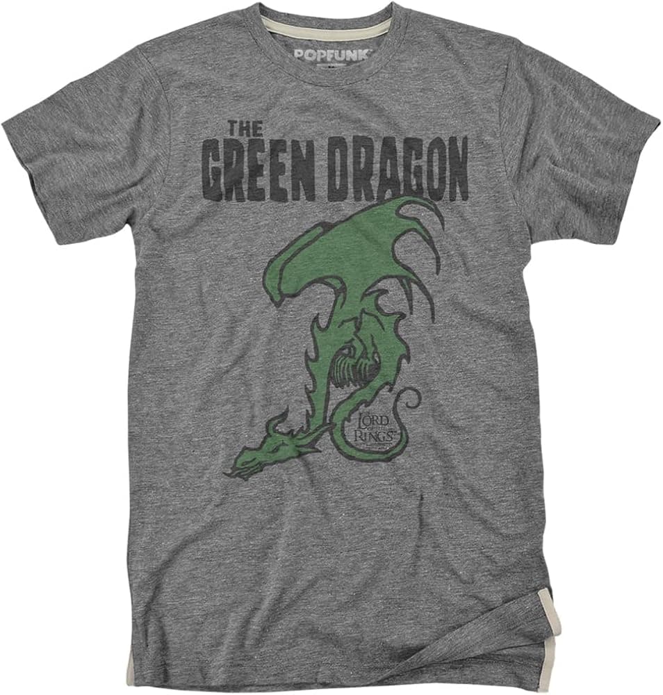 Popfunk Official Lord of The Rings Location Slim Fit Ultrasoft Tri-Blend T-Shirt Collection