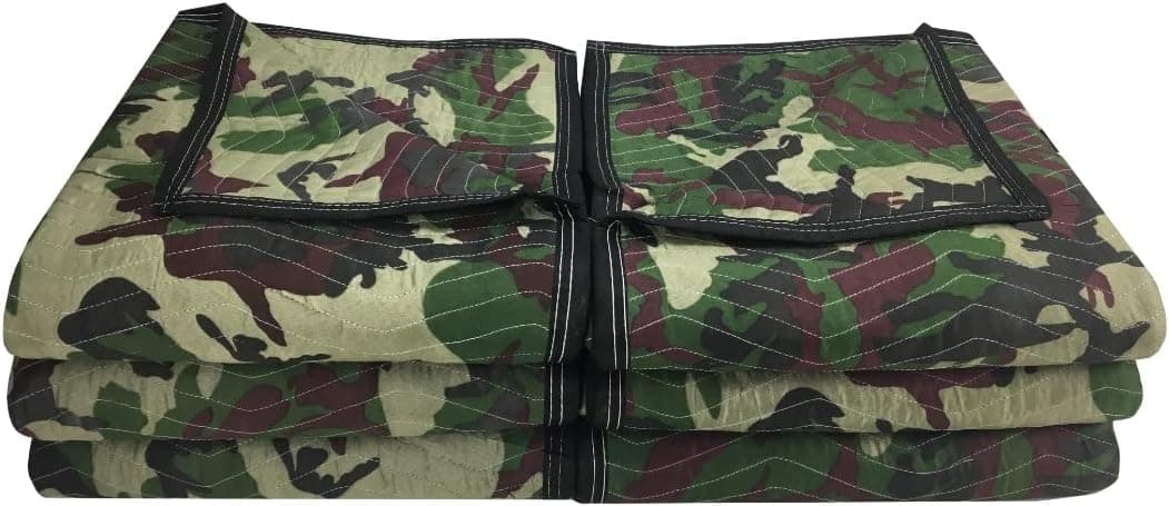 Uboxes Camo Moving Blankets 65lbs/doz (6 Pack)