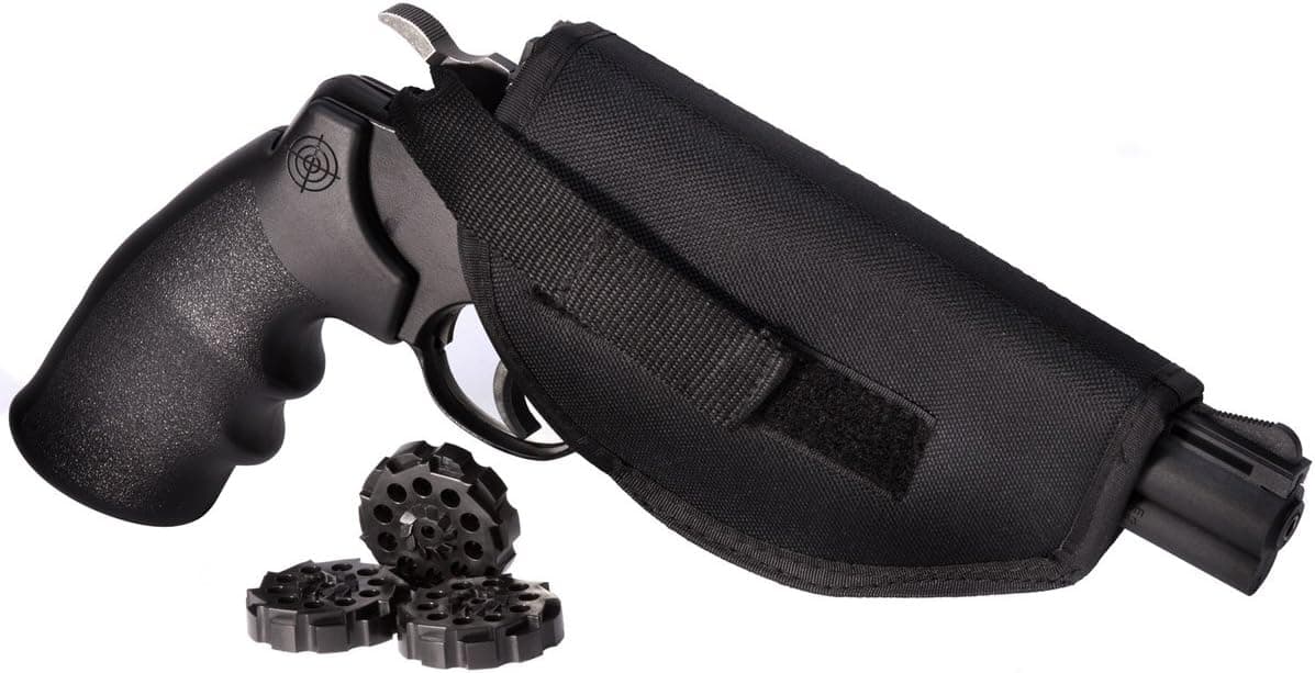 Crosman Vigilante 357 Co2 Air Pistol Kit with Holster and 3-Pack of Magazines