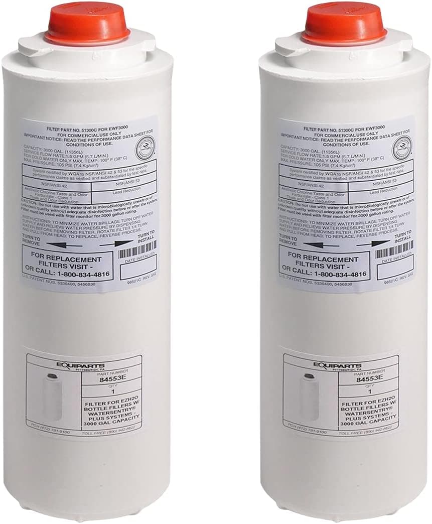 Replacement for Еlkаy 51300C 2-PACK - WаtеrSеntry Plus - Bottle FIlters - Water FIlter ( 2-PACK )