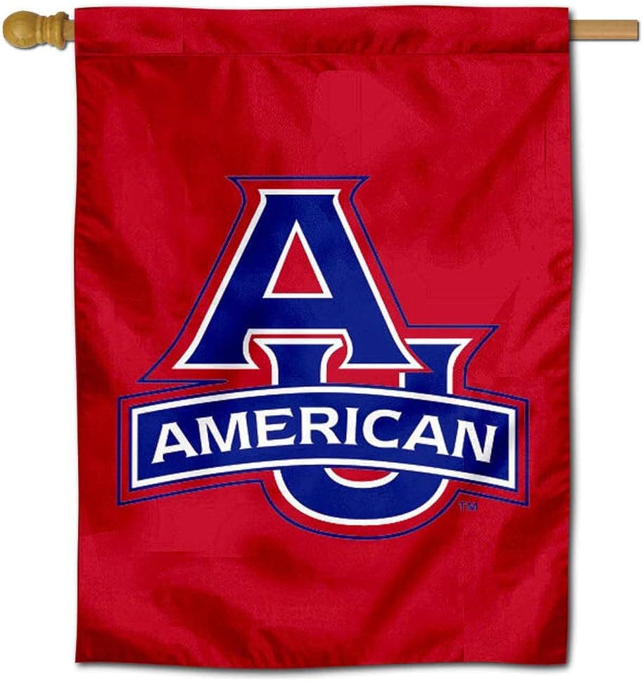 AU Eagles Red Double Sided House Flag