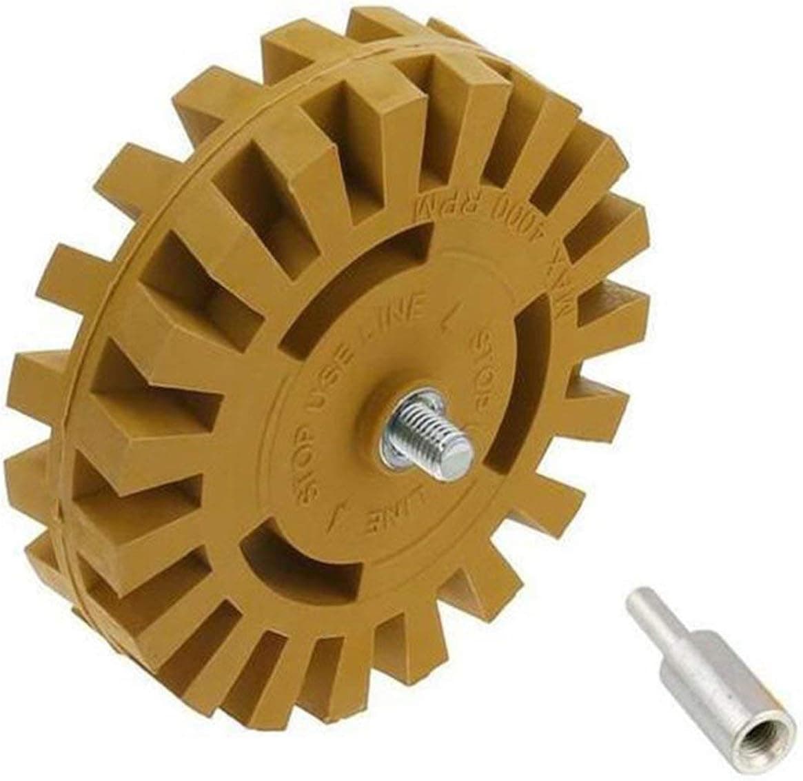 4 inch Pneumatic degumming disc to Rubber Wheel degumming Rubber Grinding Wheel car tire polishing Wheel